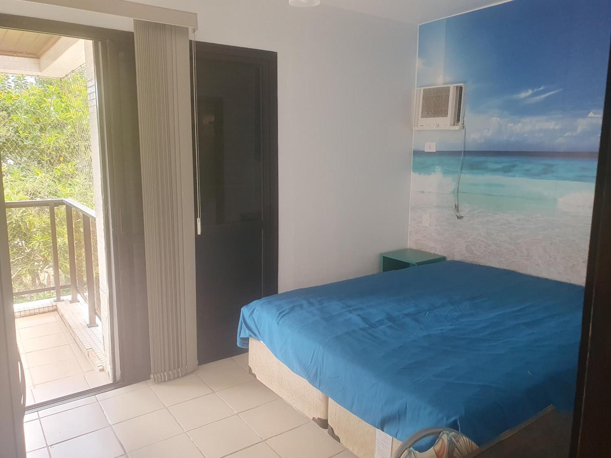 Em Condominio- Acolhedor-frente Mar-enseada-tortuga Apartment *